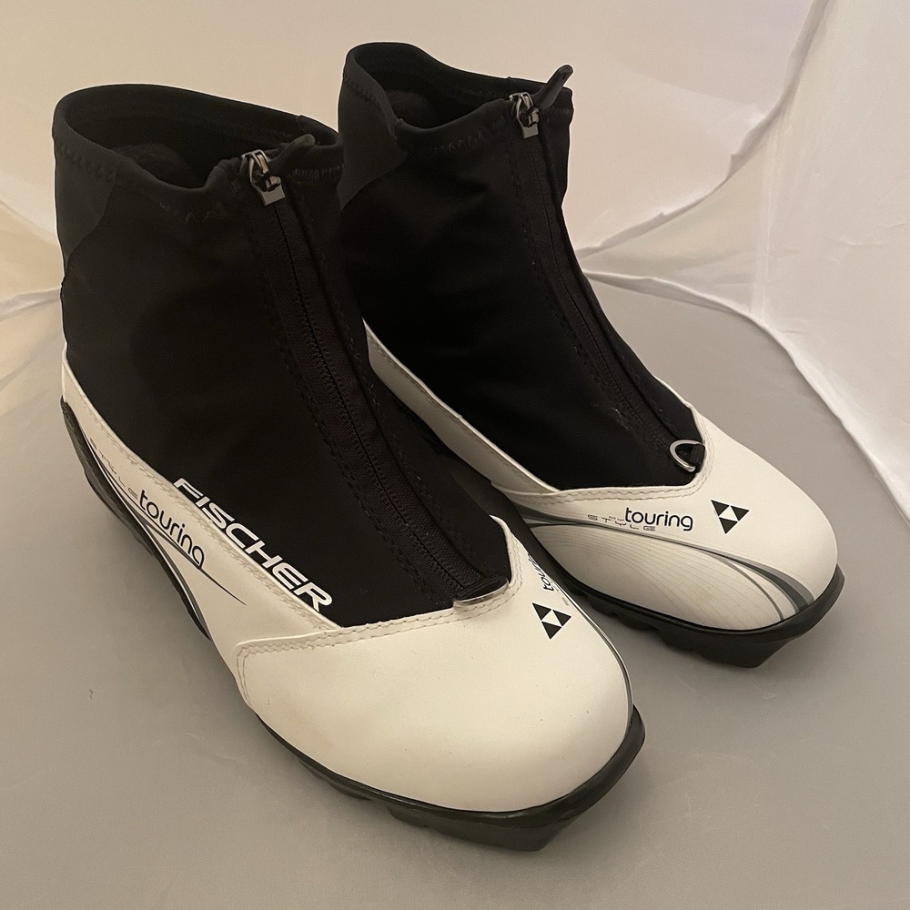Fischer Style Touring White Black EU 38 Comfort Guard Cross Country Ski Boots